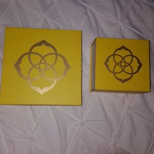 Lot of 2 Kendra Scott gift boxes